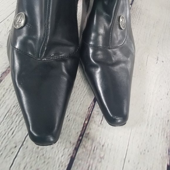 Mia 2 Black Knee High Boots10M - Picture 6 of 8